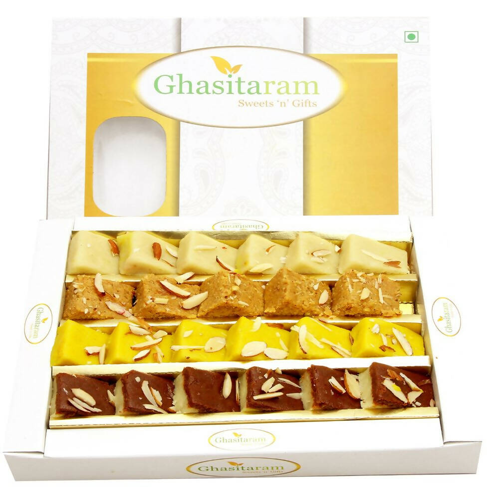 Ghasitaram Assorted Mawa Barfis - Distacart