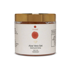 Tvam Gold Dust & Honey Aloe Vera Gel - Distacart