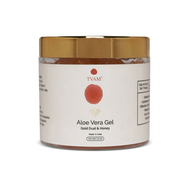 Tvam Gold Dust &amp; Honey Aloe Vera Gel - Distacart