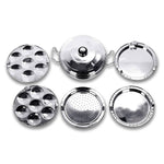 Thumbnail for Sumeet Stainless Steel Kadhai Set with Lid and 5 Plates - Distacart