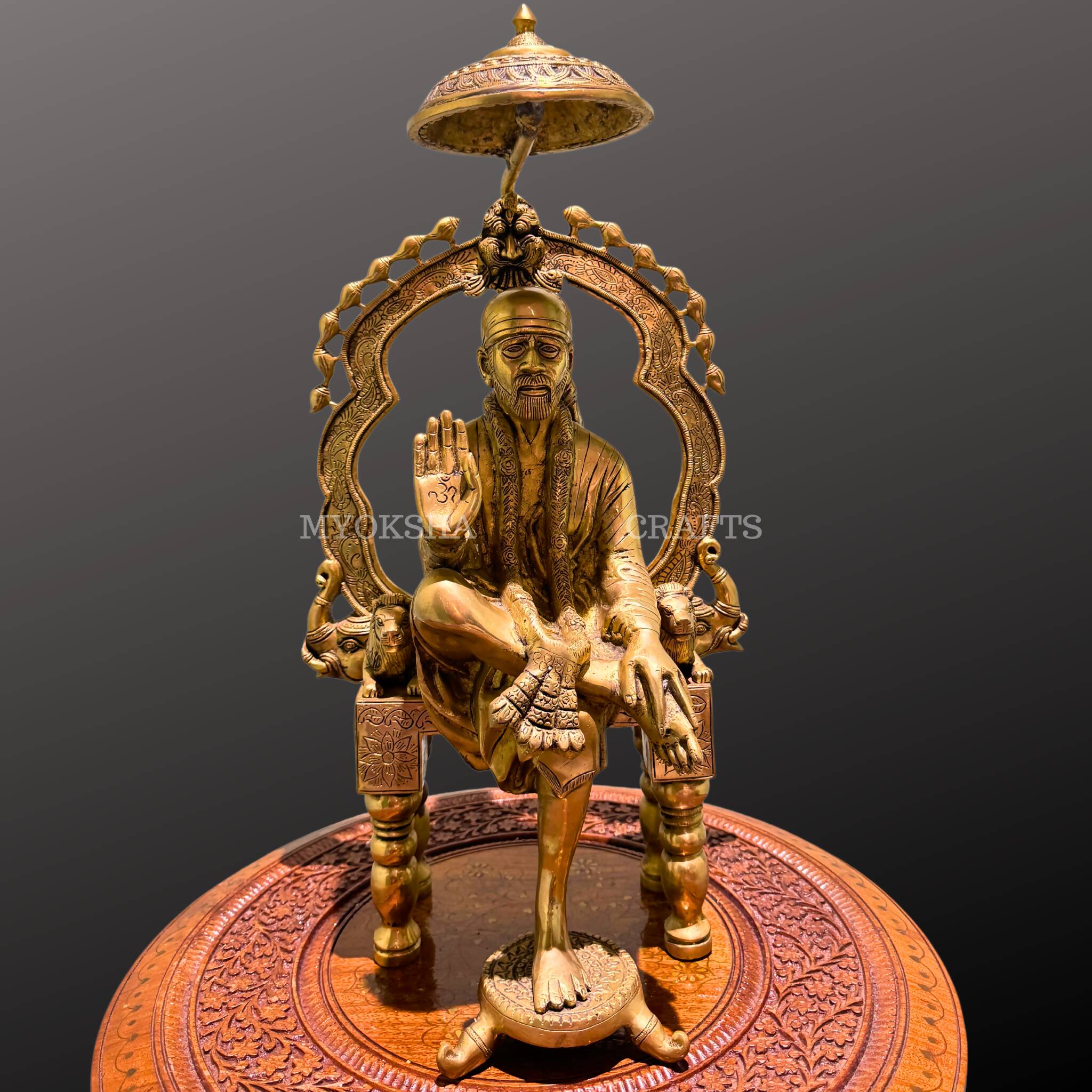 Brass Sai Baba Statue - Distacart