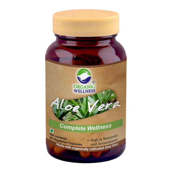 Organic Wellness Aloe Vera Capsules - Distacart