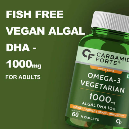 Carbamide Forte Omega-3 Vegetarian Tablets - Distacart