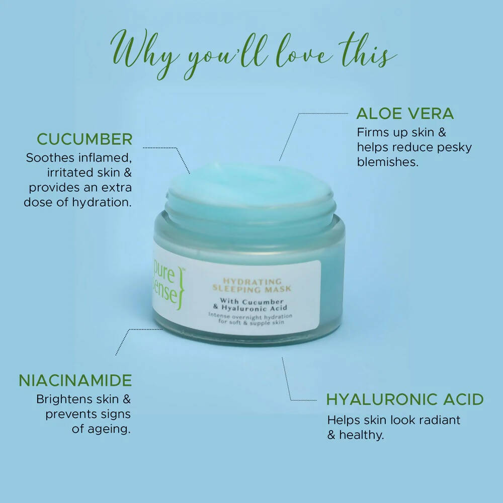 PureSense Hydrating Sleeping Mask - Distacart