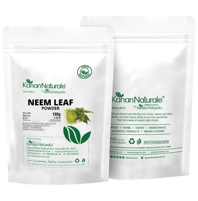 Kerala Naturals Neem Leaf Powder - Distacart