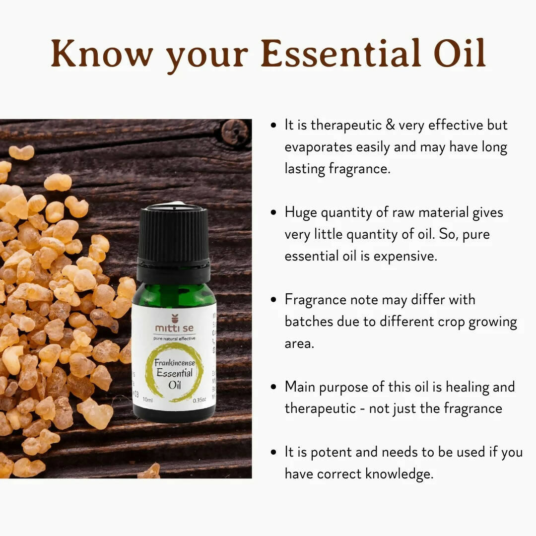 Mitti Se Frankincense Essential Oil - Distacart