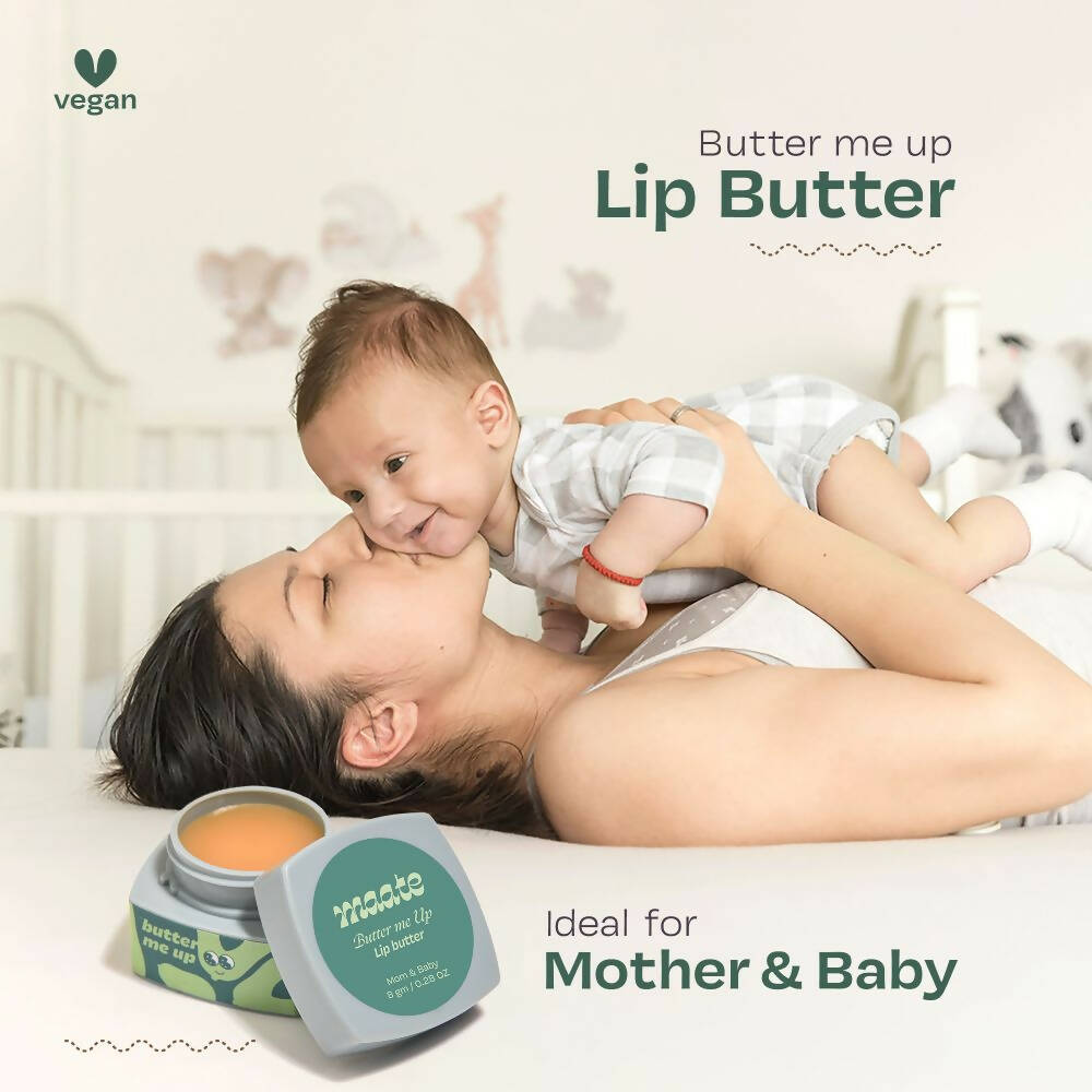 Maate Lip Butter | Packed with Precious Butters for Nourishing, Chapped Lips - Distacart