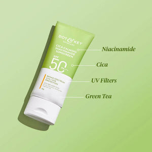 Dot & Key Cica + Niacinamide Face Sunscreen SPF 50 PA+++ - Distacart