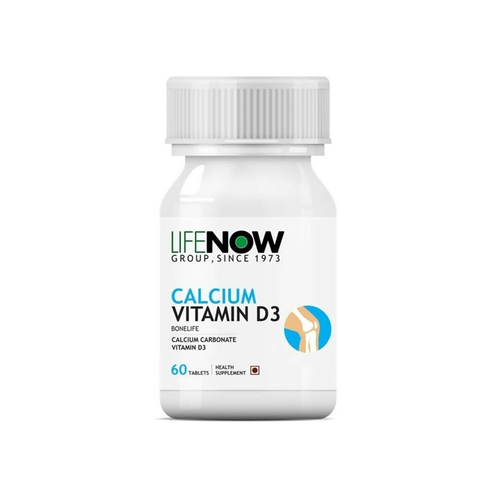 Lifenow Calcium Vitamin D3 Tablets - Distacart