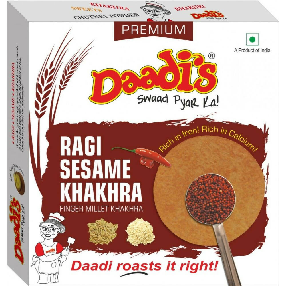Daadi's Ragi Sesame Khakhra - Distacart