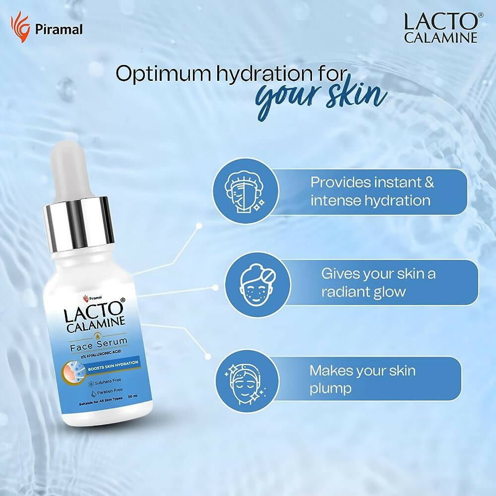 Lacto Calamine 2% Hyaluronic Acid Face Serum - Distacart