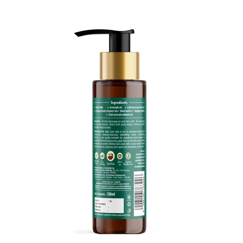 Lakshmi Krishna Naturals Sensitive Skin Face Wash - Distacart