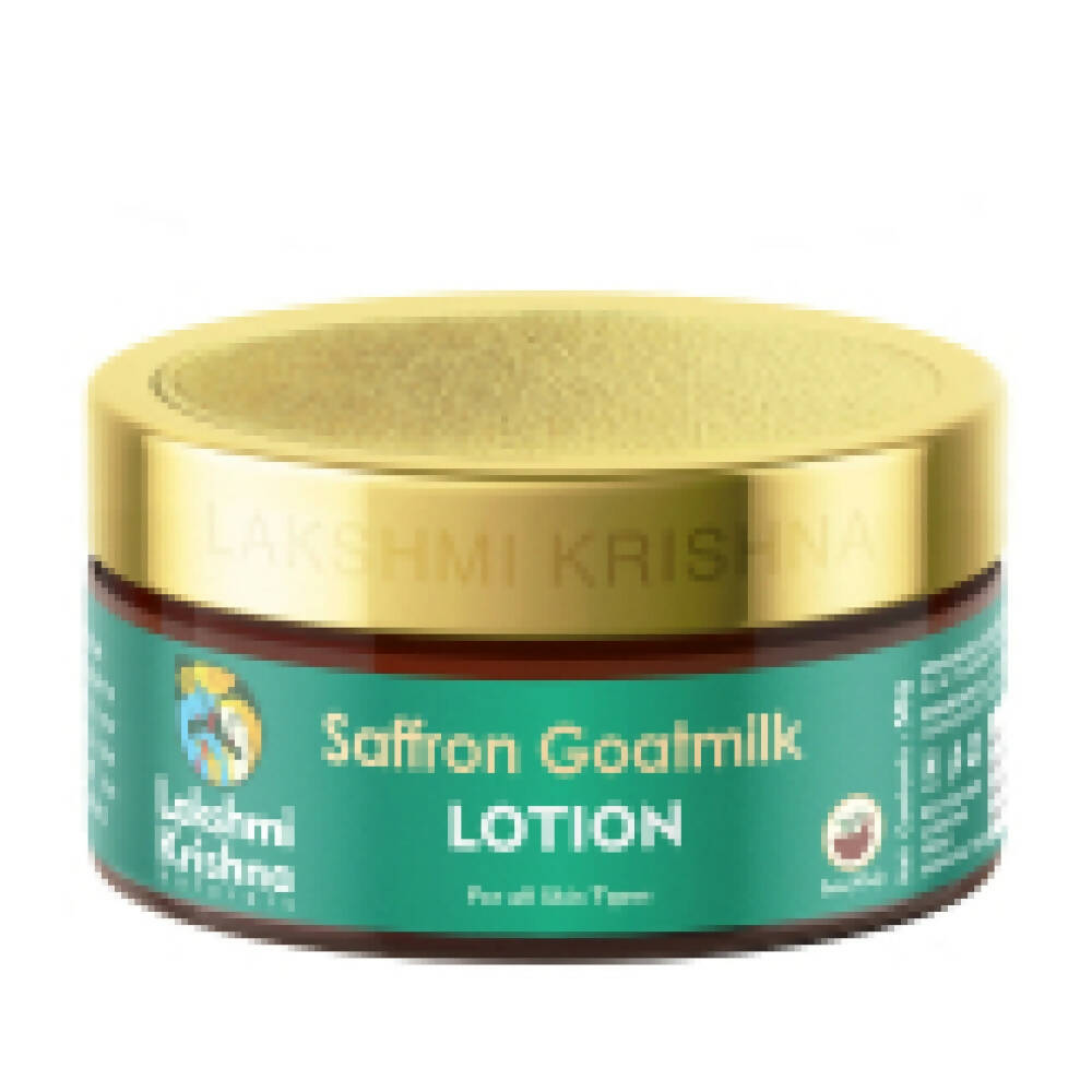 Lakshmi Krishna Naturals Saffron Goatmilk Body Lotion - Distacart
