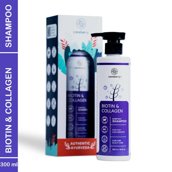 Careberry Biotin & Collagen Everyday Shampoo For Fast Hair Growth - Distacart