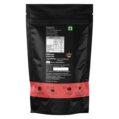 Tea Sense Hibiscus Green Tea - Distacart