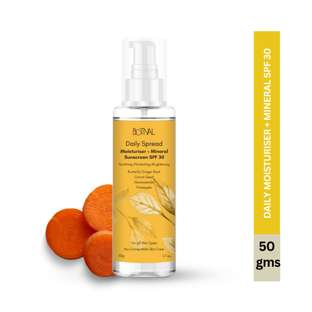 Botnal Daily Spread Moisturiser + Mineral Sunscreen SPF 30 - Distacart