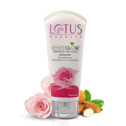 Lotus Herbals Whiteglow Advanced Pink Glow Exfoliator - Distacart