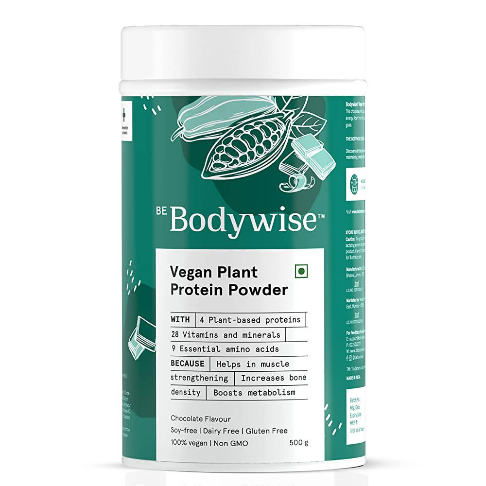 BeBodywise Vegan Plant Protein Powder for Women