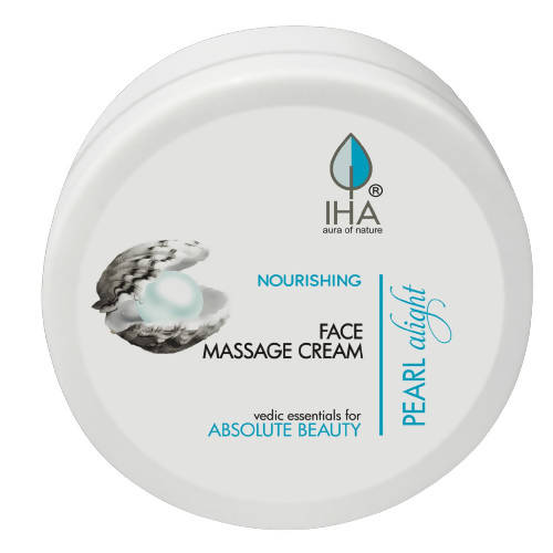 Iha Pearl Alight Face Massage Cream - Distacart