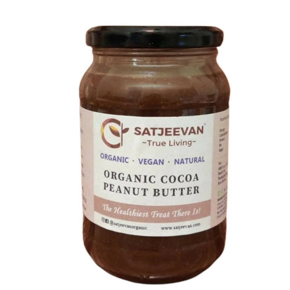 Satjeevan Organic Cocoa Peanut Butter - Distacart