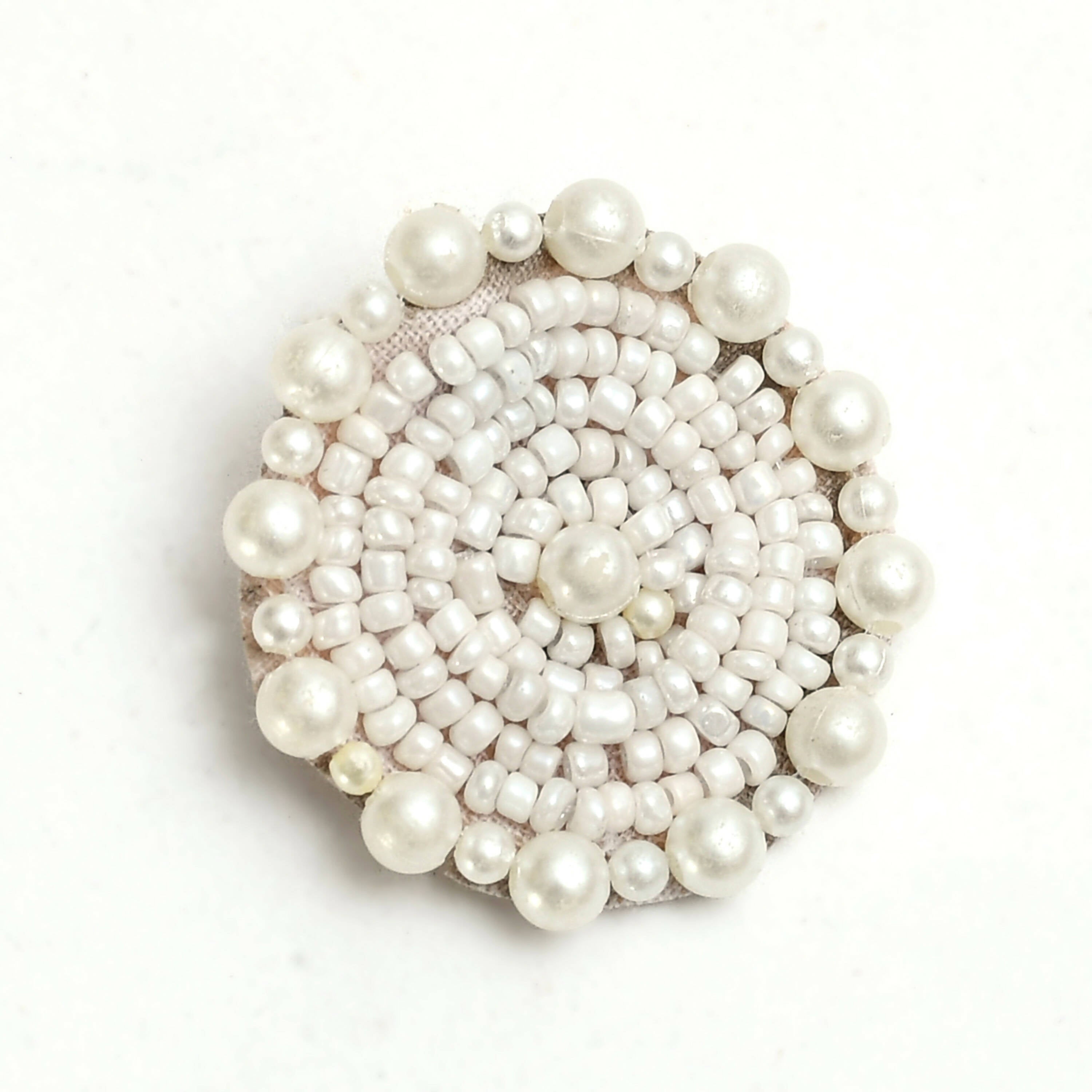 Mominos Fashion Johar Kamal Off White Handicraft Pearls Necklace with Earrings For Women - Distacart
