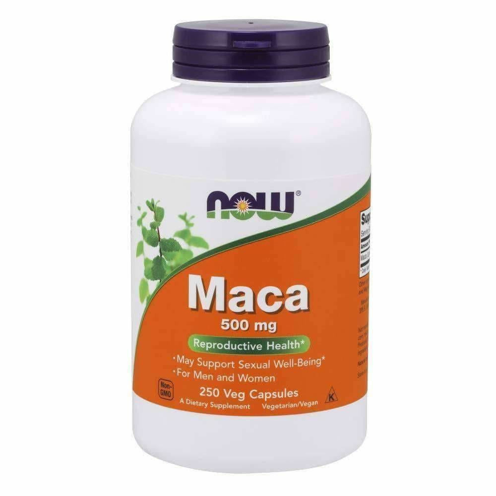 Now Foods, Maca, 500 mg, 250 Veggie Caps - Distacart