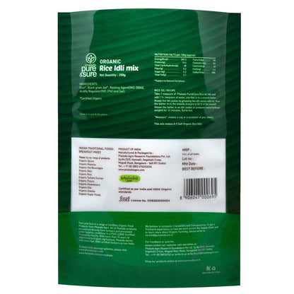 Organic Rice Idli Mix