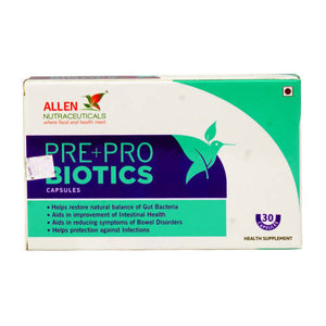Allen Homeopathy Pre + Pro Biotic Capsules