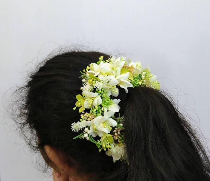 White Bridal Hair Accessories