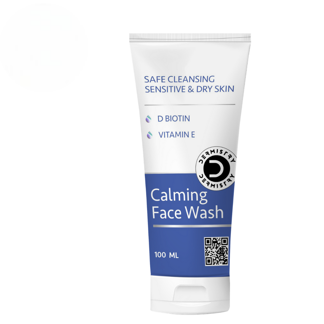 Dermistry Sensitive & Dry Skin Care Calming Soothing Face Wash Safe Cleansing D Biotin & Vitamin E - Distacart