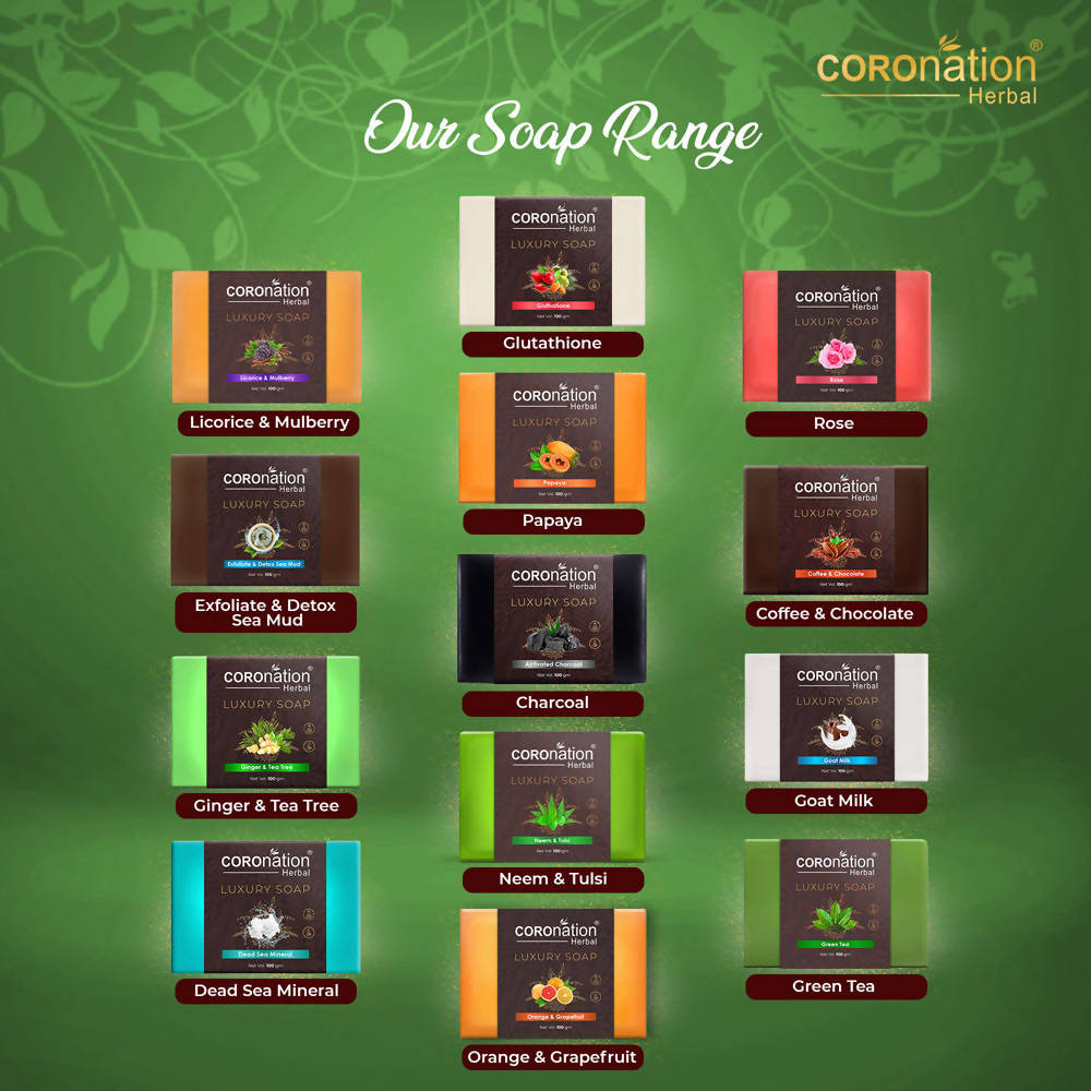Coronation Herbal Green Tea Luxury Soap - Distacart