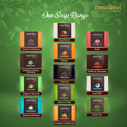 Coronation Herbal Green Tea Luxury Soap - Distacart