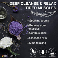 Thumbnail for Soulflower Aromatherapy Essential Oil Lavender Bath Salt - Distacart