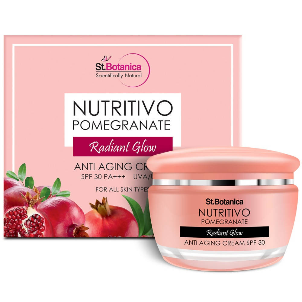 St.Botanica Nutritivo Pomegranate Radiant Glow Anti Aging Cream SPF 30