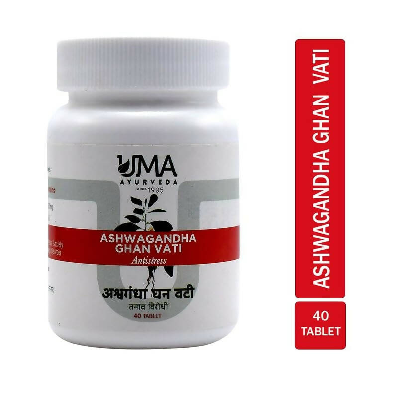 Uma Ayurveda Ashwagandha Ghan Vati Tablets - Distacart