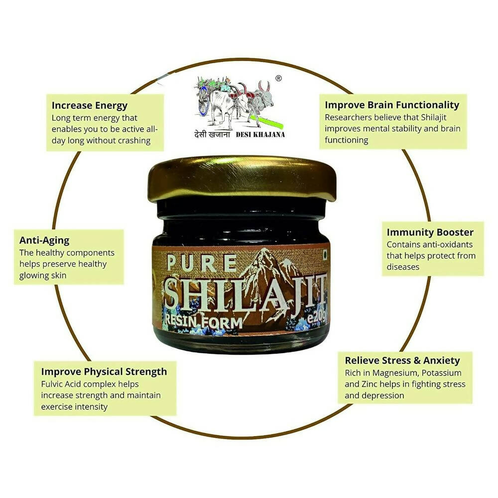 Desi Khajana Pure Himalayan Sj Resin Form - Distacart