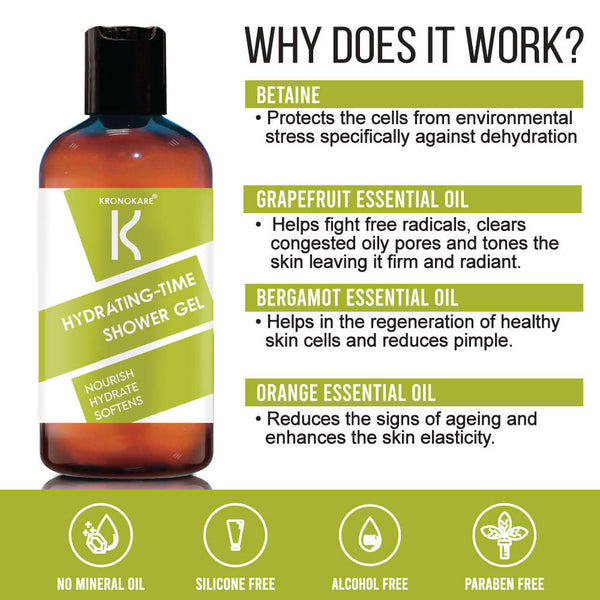 Kronokare Hydrating Time Shower Gel
