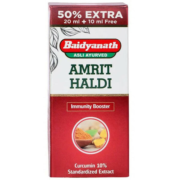 Baidyanath Jhansi Amrit Haldi (Liquid) - Distacart