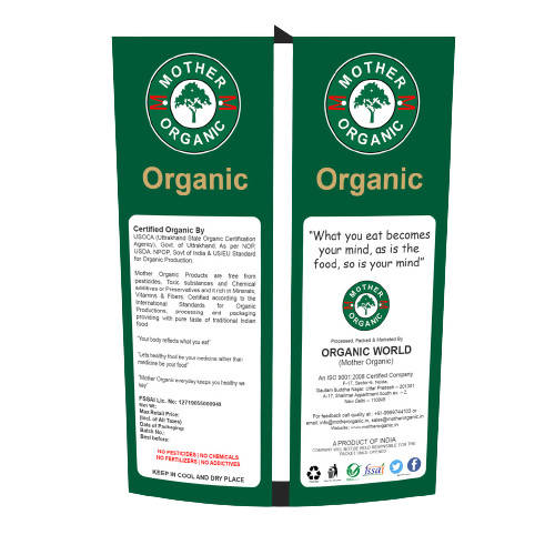Mother Organic Roasted Chana Sattu - Distacart