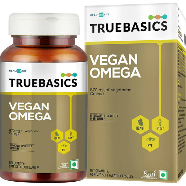 TrueBasics Vegan Omega Capsules - Distacart