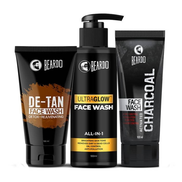 Beardo Ultimate Face wash Combo - Distacart