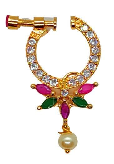 abhooshan Alloy Nose Ring Price in India - Buy abhooshan Alloy Nose Ring  Online at Best Prices in India | Flipkart.com