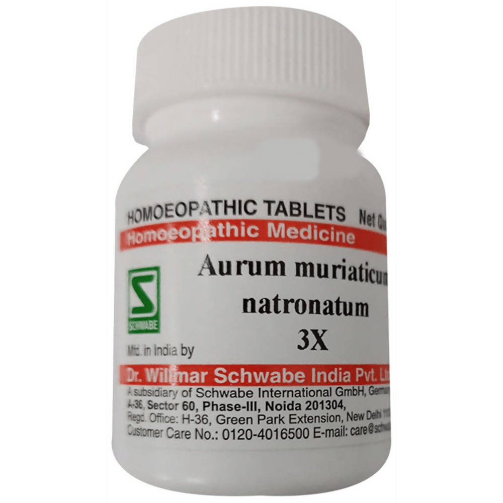 Dr. Willmar Schwabe India Aurum Muriaticum Natronatum Trituration Tablet - Distacart