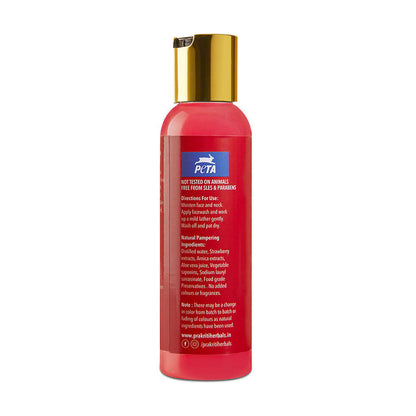 Prakriti Herbals Daily Cleansing Strawberry Arnica Face Wash
