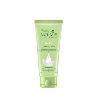 Biotique Milk Soothing Cream Moisture To Baby - Distacart