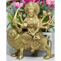 Thumbnail for Chahat Premium Living Brass Sherawali Durga