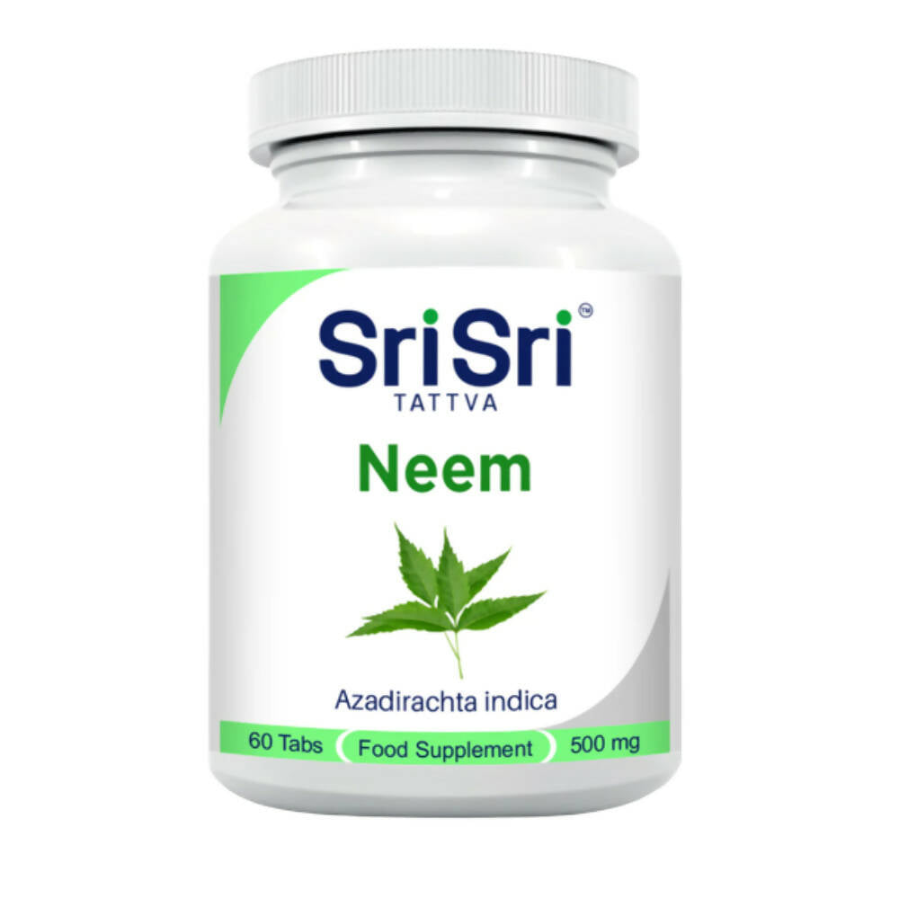 Sri Sri Tattva USA Neem Tablets - Distacart