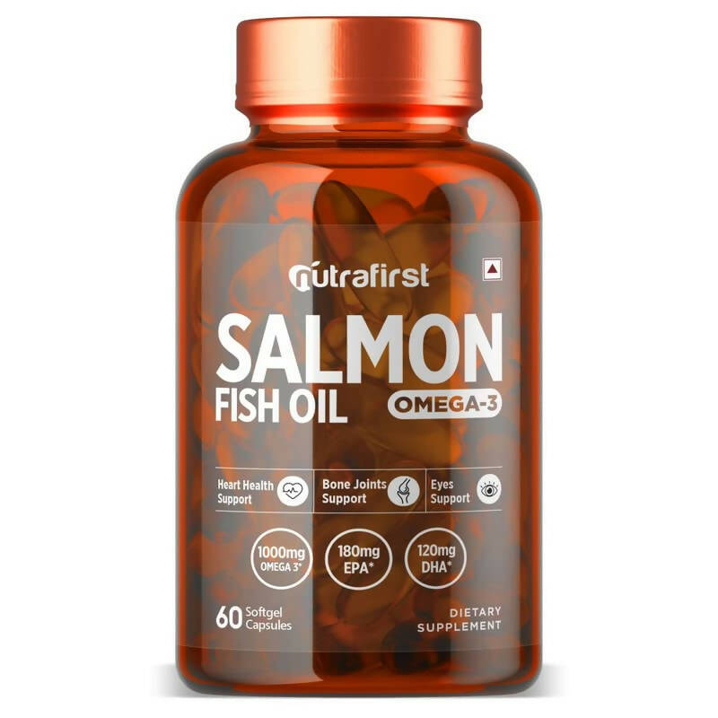Nutrafirst Salmon Fish Oil Capsules - Distacart
