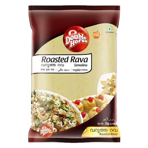 Double Horse Semolina Roasted Rava - Distacart