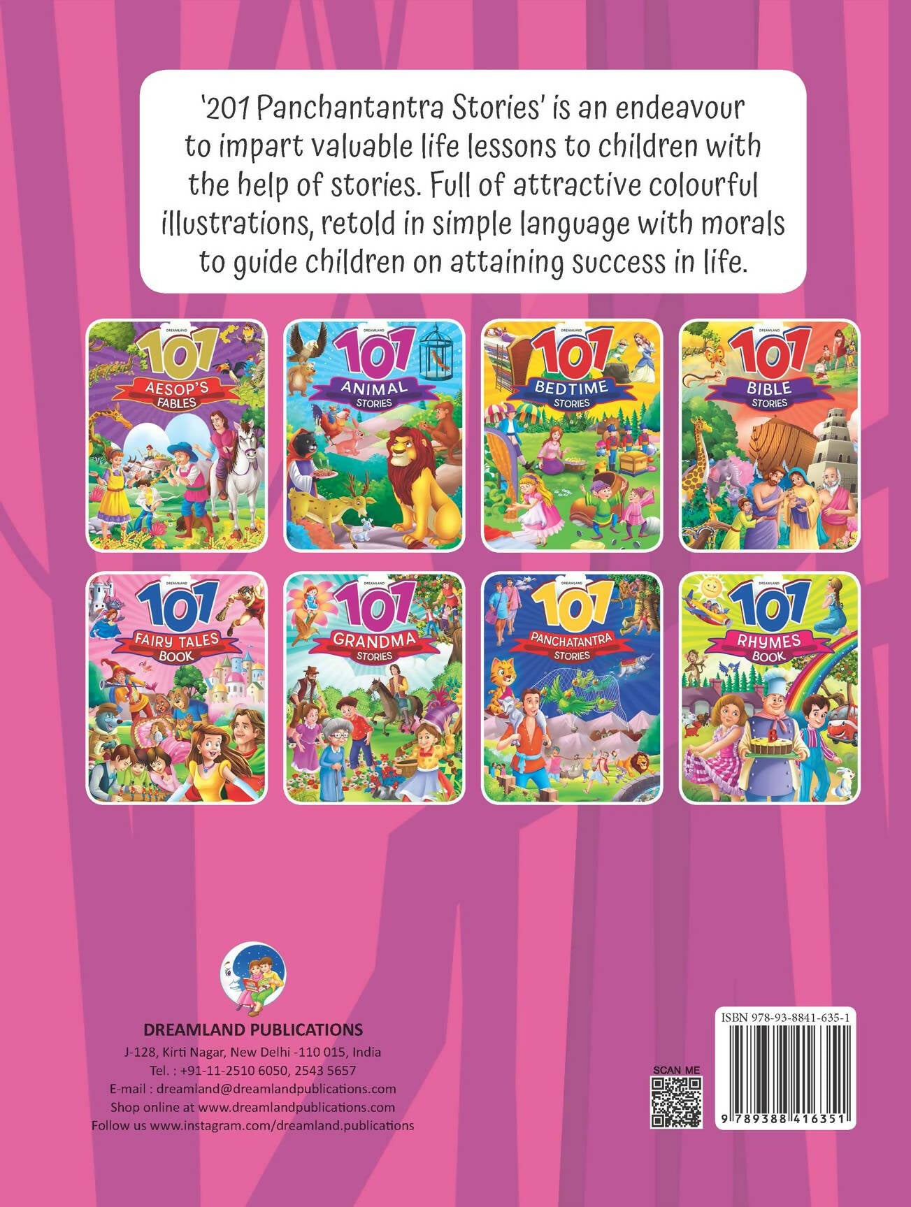 Dreamland 201 Panchantantra Stories : Children Story Book/ Traditional Stories/Early Learning Book - Distacart